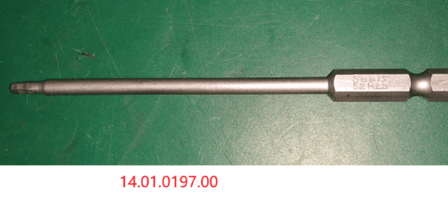 Lengthened Inner hexagon bit-M2.5*100mm