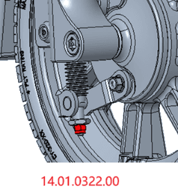 Nylon locknut M5