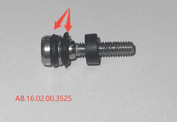 Screw sealing ring