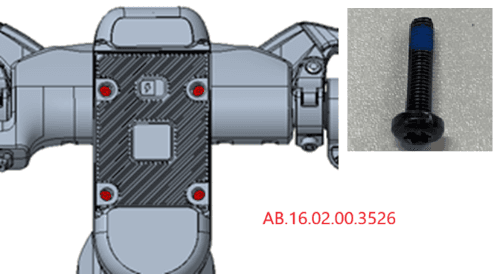 Screw for dashboard-M4x16
