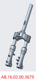 Front fork assembly