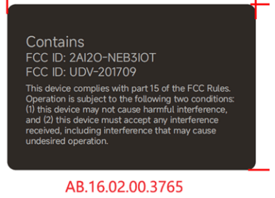 FCC label