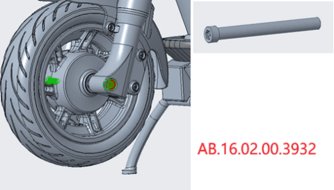Front axle