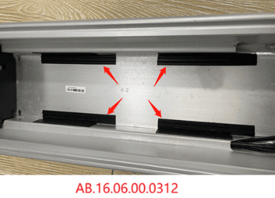 Side Shock pad for Battery assembly