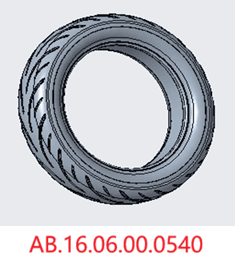 Rear tire-all season(Vehicle Formula)