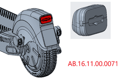 Rear light