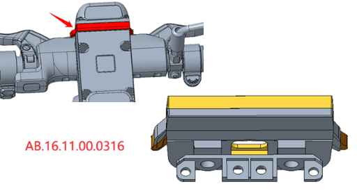 Mobile phone bracket limit assembly