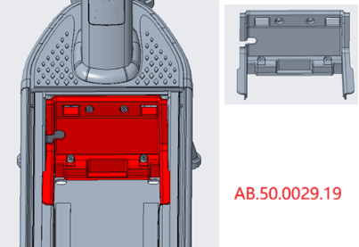 Front cable cover