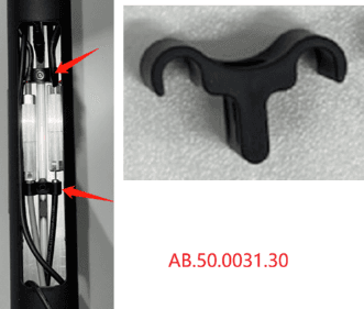 Brake line clip