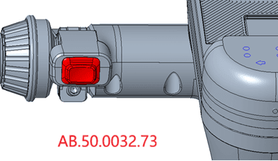 Non self reset steering switch